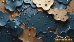 Metallic Shaped & Objects Wallpaper Backgrounds - HD Desktop Wallpaper & Backgrounds.