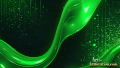 Amazing Graphics Art Collection: Modern Technology Green & Black - HD Desktop Wallpaper & Backgrounds.