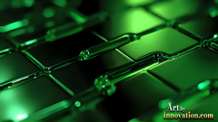 Amazing Graphics Art Collection: Modern Technology Green & Black - HD Desktop Wallpaper & Backgrounds.
