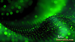Amazing Graphics Art Collection: Modern Technology Green & Black - HD Desktop Wallpaper & Backgrounds.