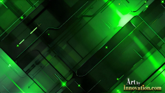 Amazing Graphics Art Collection: Modern Technology Green & Black - HD Desktop Wallpaper & Backgrounds.