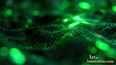 Amazing Graphics Art Collection: Modern Technology Green & Black - HD Desktop Wallpaper & Backgrounds.