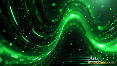 Amazing Graphics Art Collection: Modern Technology Green & Black - HD Desktop Wallpaper & Backgrounds.