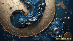 Amazing Graphics Art Collection: Modern Metallic Gears - HD Desktop Wallpaper & Backgrounds.