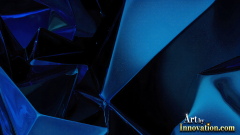 Amazing Graphics Art Collection: Blue & Black Technology - HD Desktop Wallpaper Background 4k.