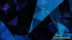 Amazing Graphics Art Collection: Blue & Black Technology - HD Desktop Wallpaper Background 4k.