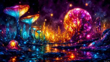 Fantasy Photographs of Amazing Alien Worlds