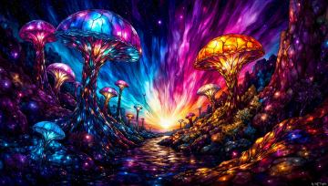 Fantasy Photographs of Amazing Alien Worlds