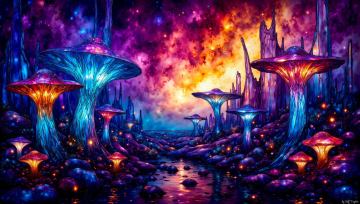 Fantasy Photographs of Amazing Alien Worlds