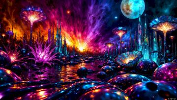 Fantasy Photographs of Amazing Alien Worlds