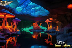 Fantasy Photograph of an Amazing Alien World