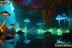 Fantasy Photograph of an Amazing Alien World