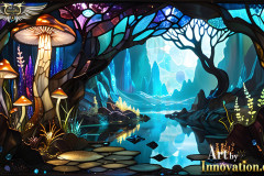 Fantasy Photograph of an Amazing Alien World