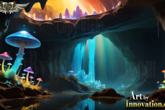 Fantasy Photograph of an Amazing Alien World