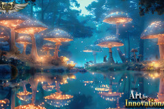 Fantasy Photograph of an Amazing Alien World