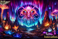 Fantasy Photograph of an Amazing Alien World