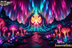 Fantasy Photograph of an Amazing Alien World