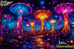 Fantasy Photograph of an Amazing Alien World