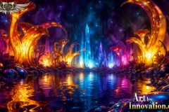 Fantasy Photograph of an Amazing Alien World