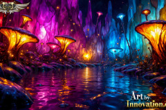 Fantasy Photograph of an Amazing Alien World