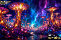 Fantasy Photograph of an Amazing Alien World