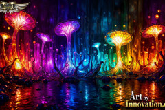 Fantasy Photograph of an Amazing Alien World