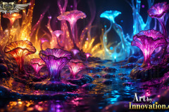 Fantasy Photograph of an Amazing Alien World