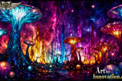 Fantasy Photograph of an Amazing Alien World