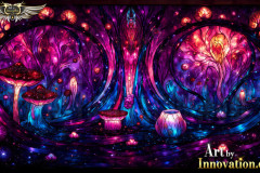 Fantasy Photograph of an Amazing Alien World