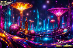 Fantasy Photograph of an Amazing Alien World