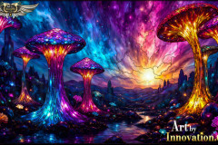 Fantasy Photograph of an Amazing Alien World