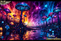 Fantasy Photograph of an Amazing Alien World