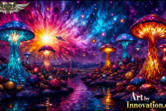 Fantasy Photograph of an Amazing Alien World