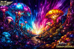 Fantasy Photograph of an Amazing Alien World