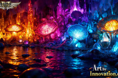 Fantasy Photograph of an Amazing Alien World