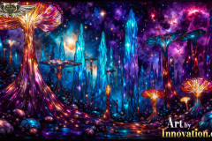 Fantasy Photograph of an Amazing Alien World