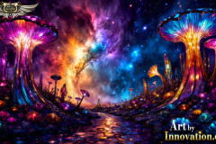 Fantasy Photograph of an Amazing Alien World