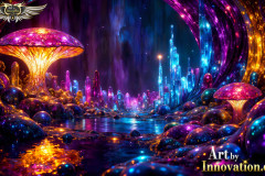 Fantasy Photograph of an Amazing Alien World