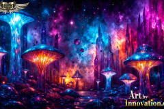 Fantasy Photograph of an Amazing Alien World