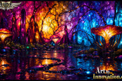 Fantasy Photograph of an Amazing Alien World