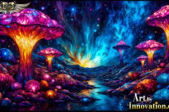 Fantasy Photograph of an Amazing Alien World