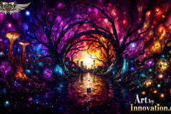 Fantasy Photograph of an Amazing Alien World