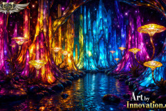 Fantasy Photograph of an Amazing Alien World