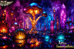 Fantasy Photograph of an Amazing Alien World