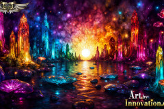 Fantasy Photograph of an Amazing Alien World