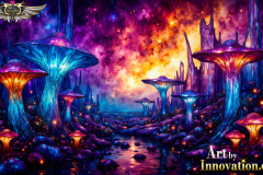 Fantasy Photograph of an Amazing Alien World