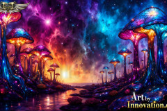 Fantasy Photograph of an Amazing Alien World