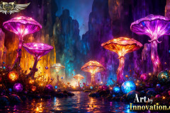 Fantasy Photograph of an Amazing Alien World