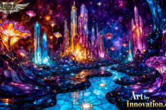 Fantasy Photograph of an Amazing Alien World