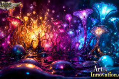 Fantasy Photograph of an Amazing Alien World